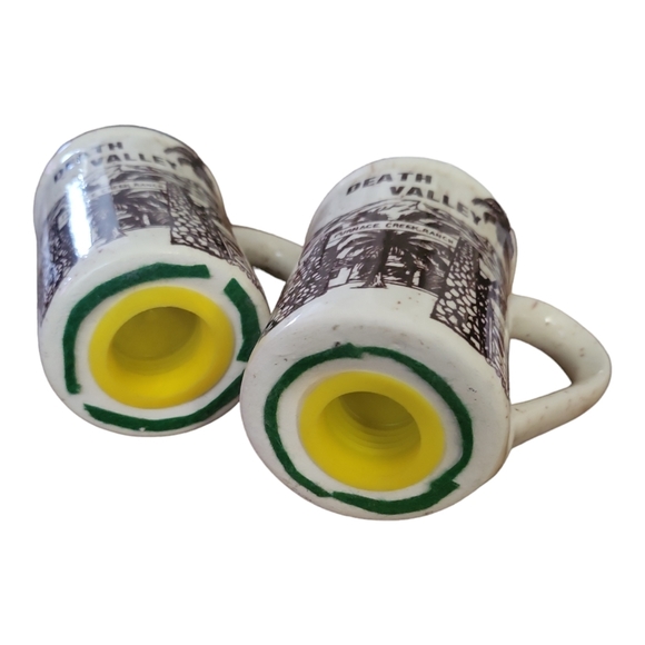 Vintage Death Valley Furnace Creek Ranch Salt & Pepper Shakers - Picture 7 of 7